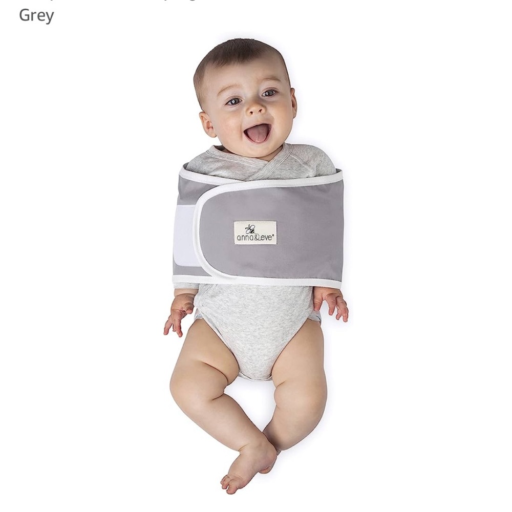 ❤️ Swaddle Strap - arms only baby swaddle , Anna and Eve